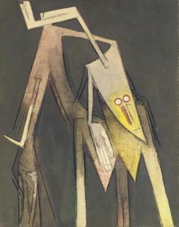 Wifredo Lam - Les bras sur la tête (La mano nella testa)