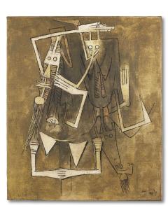 Wifredo Lam - Les Jumeaux, II