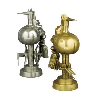 Wifredo Lam - Oiseau De Feu Et Oiseau De Fer (Deux Sculptures) 