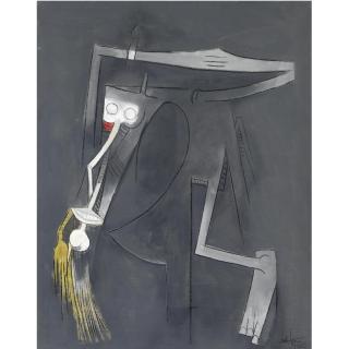 Wifredo Lam - Personnage En Gris
