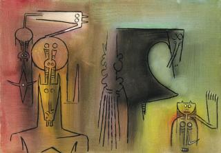 Wifredo Lam - Sans Titre