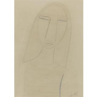 Wifredo Lam - Tête De Femme