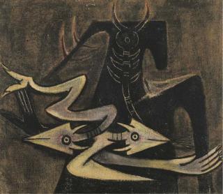 Wifredo Lam - The Warrior
