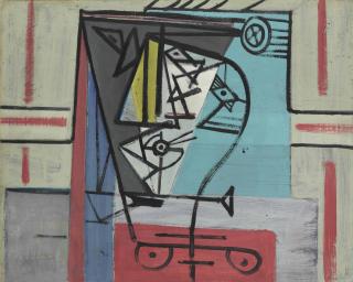 Wifredo Lam - Untitled (Abstract)