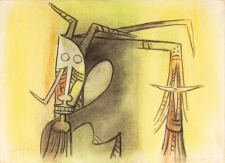 Wifredo Lam - Untitled (Oiseaux)