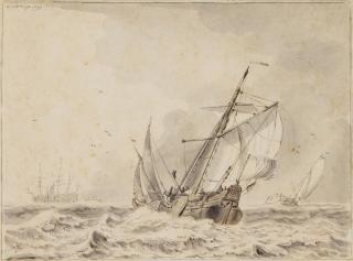 Wigerus Vitringa - Vessels On A Choppy Sea