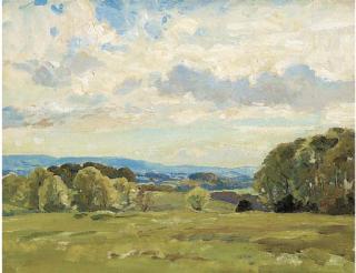 Wilfred Gabriel De Glehn, R.A. - Midhurst Golf Links