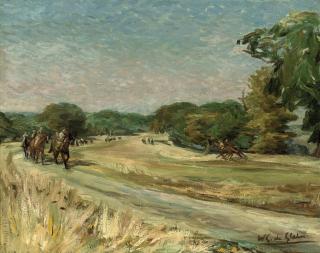 Wilfred Gabriel De Glehn, R.A. - Morning exercise