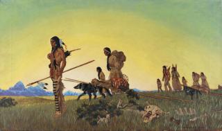 Wilfred Langdon Kihn - Kiowa Migration