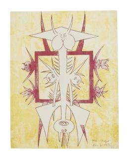 Wilfredo Lam - Quetzal, from  Brunidor Portfolio Number 1