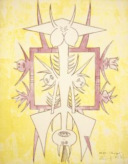 Wilfredo Lam - Quetzal, from Brunidor Portfolio Number 1