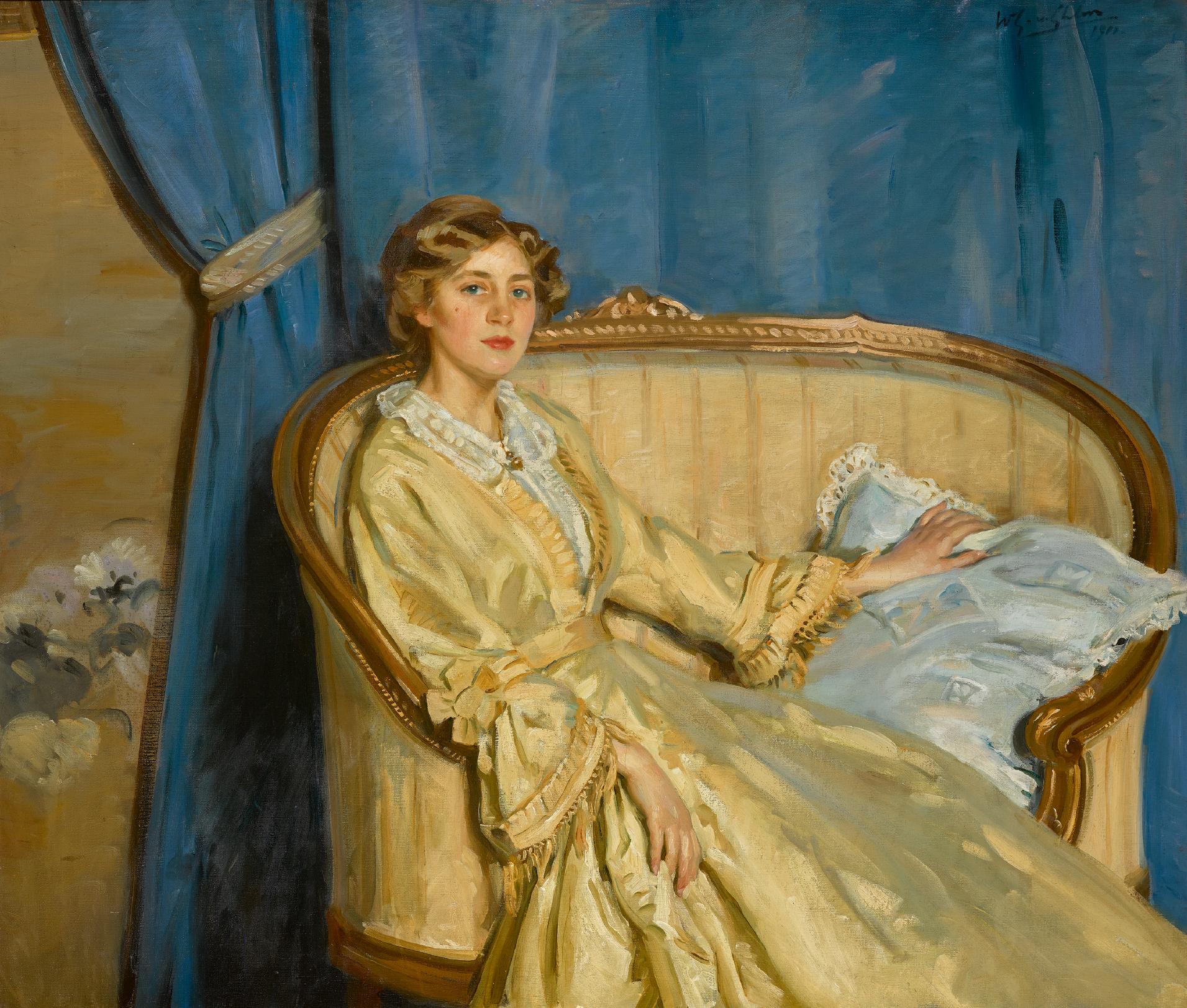 Wilfrid Gabriel De Glehn, R.A. - Blue And Gold