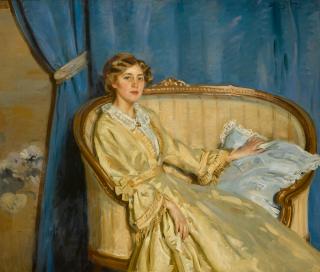 Wilfrid Gabriel De Glehn, R.A. - Blue And Gold