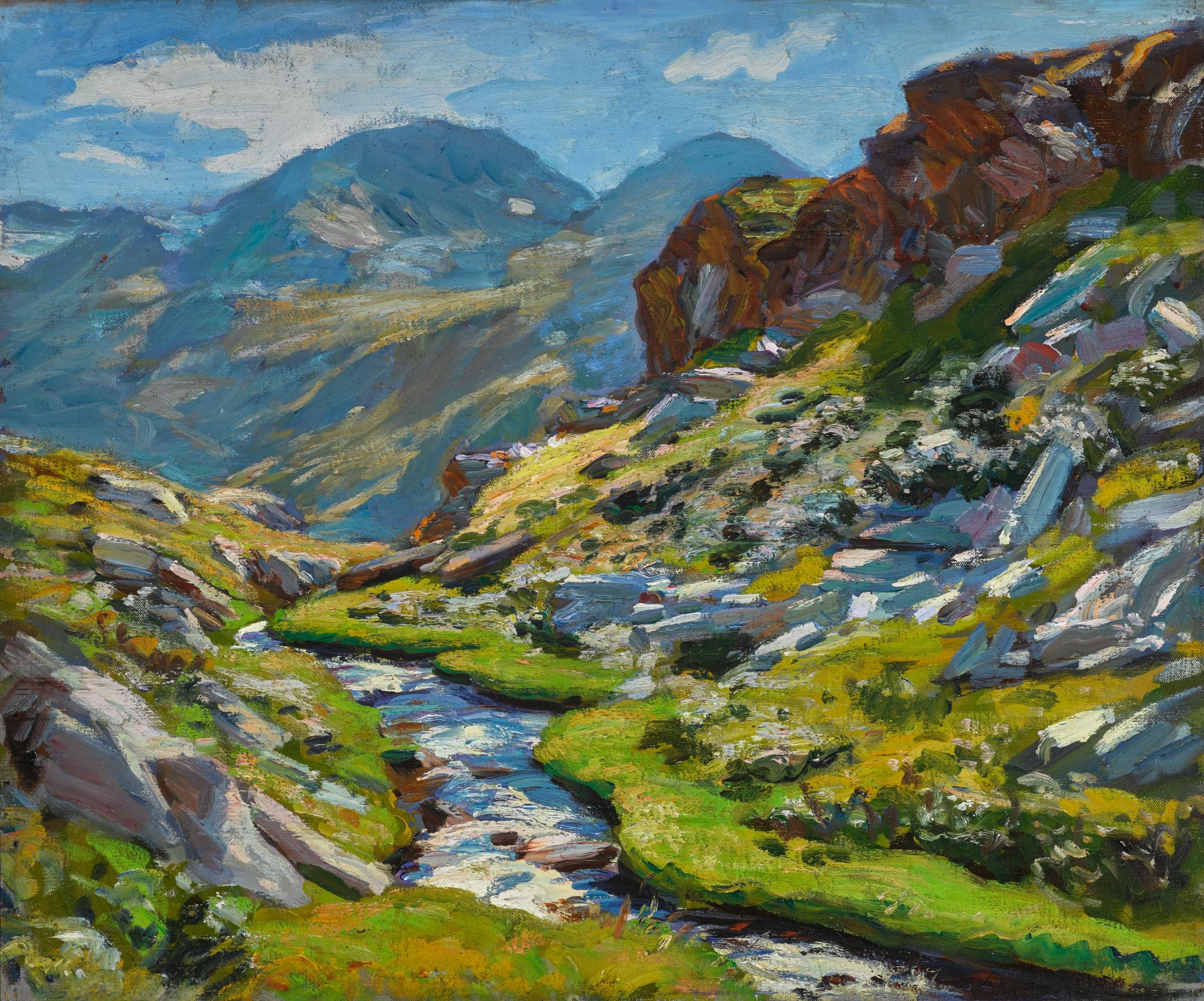 Wilfrid Gabriel De Glehn, R.A. - Portus, Val D’Aosta