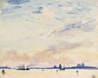 Wilfrid Gabriel De Glehn, R.A. - The Lagoon, Venice