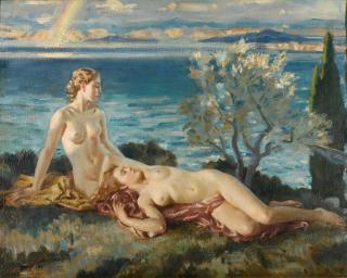 Wilfrid Gabriel De Glehn, R.A. - The Rainbow