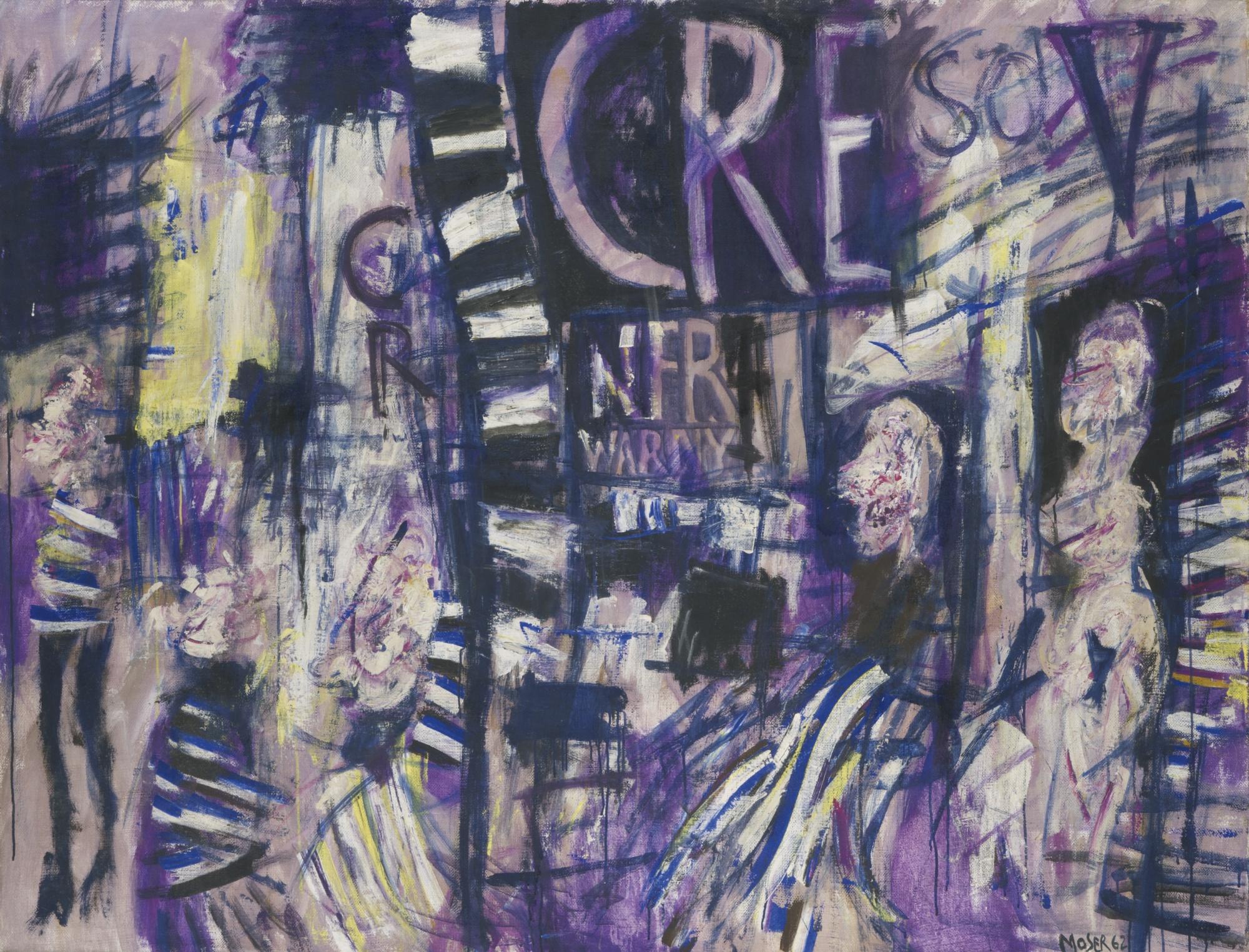 Wilfrid Moser - Reaumure, 1962 Reaumure, 1962