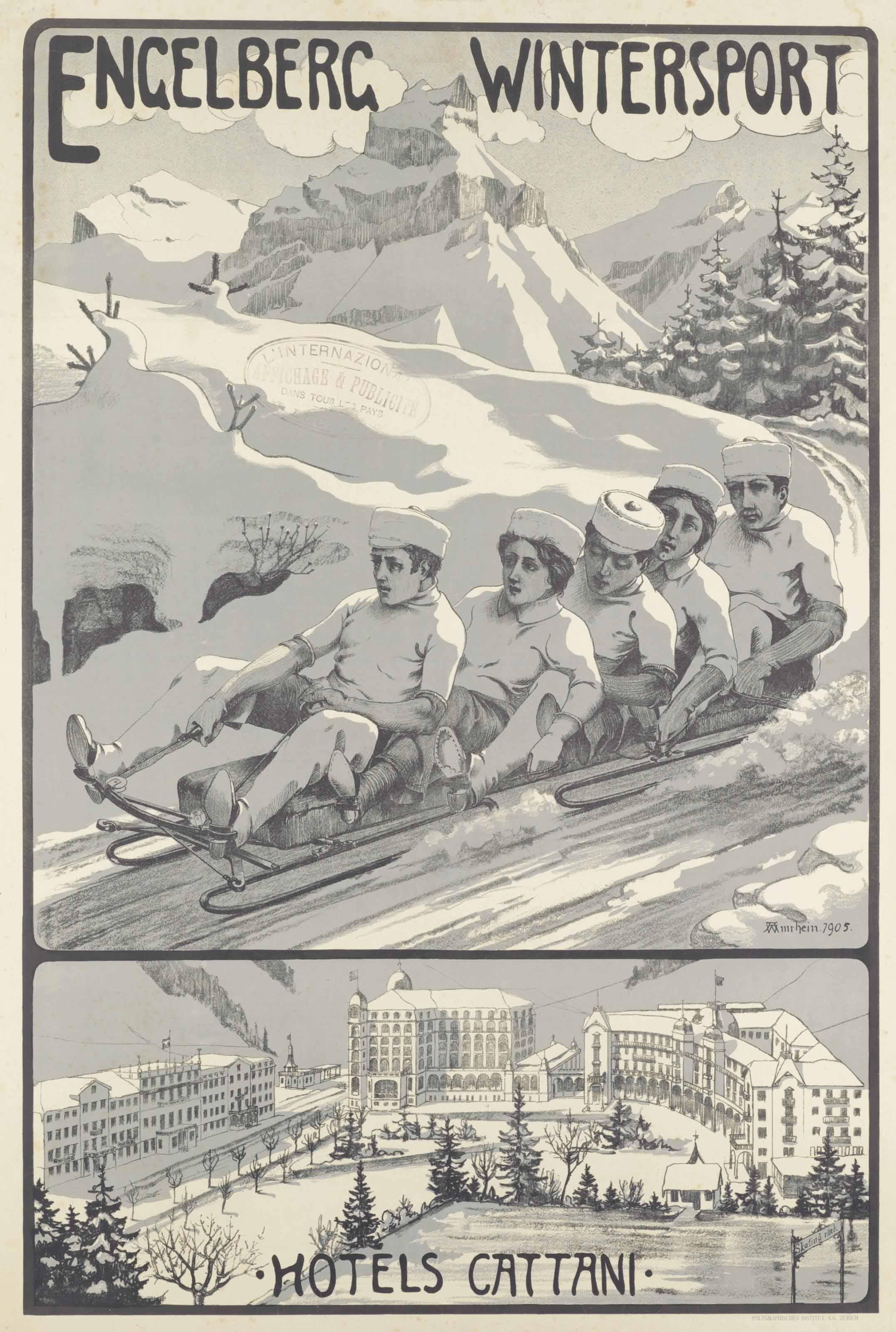 Wilhelm Amrhein - Engelberg Wintersport, Hotels Cattani