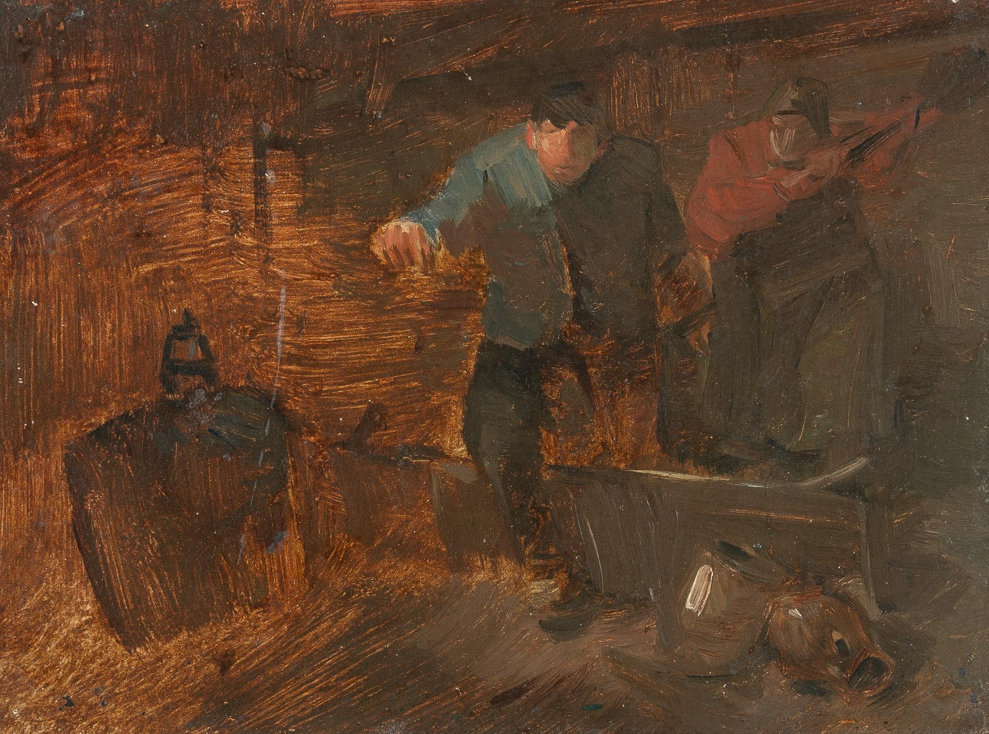 Wilhelm Busch - Eheliche Prügelei