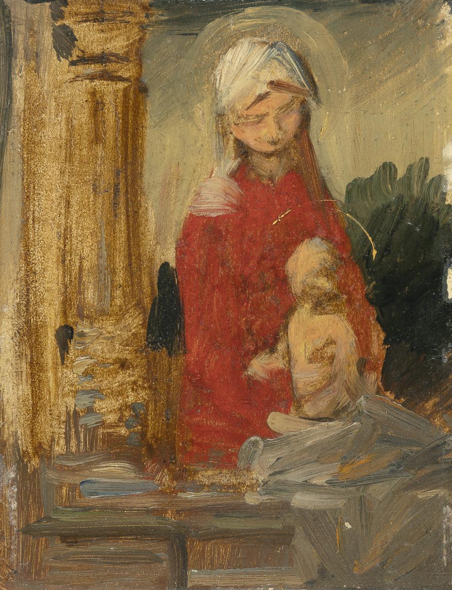 Wilhelm Busch - Maria mit dem Kinde