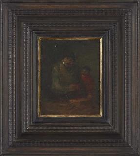 Wilhelm Busch - Sogenannte Arbeitspause (Der schmerzende Daumen)