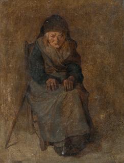 Wilhelm Busch - Tagelöhnerfrau (\