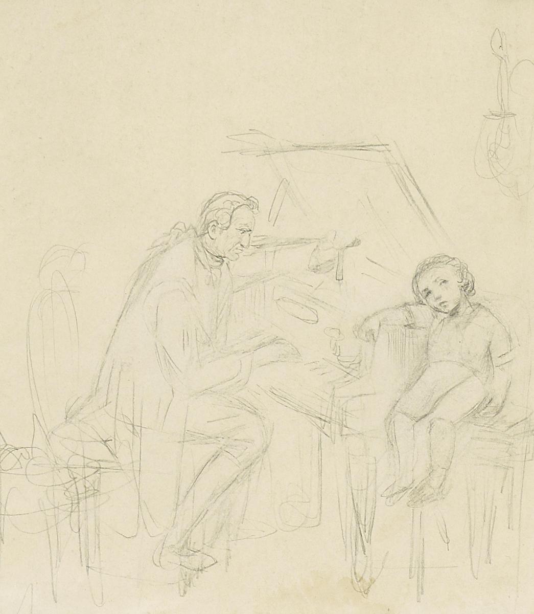 Wilhelm Camphausen - Am Klavier