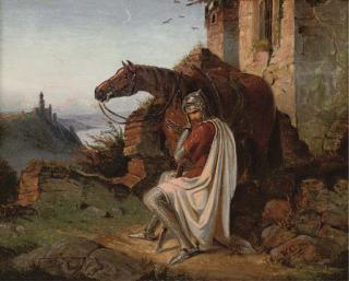 Wilhelm Camphuisen - The Resting Crusader