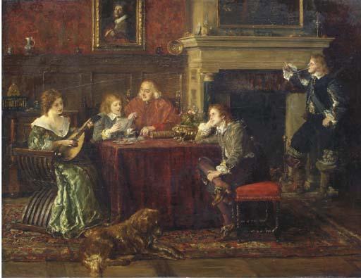 Wilhelm Carl Räuber - Die Verwandten des Kardinals: music and song