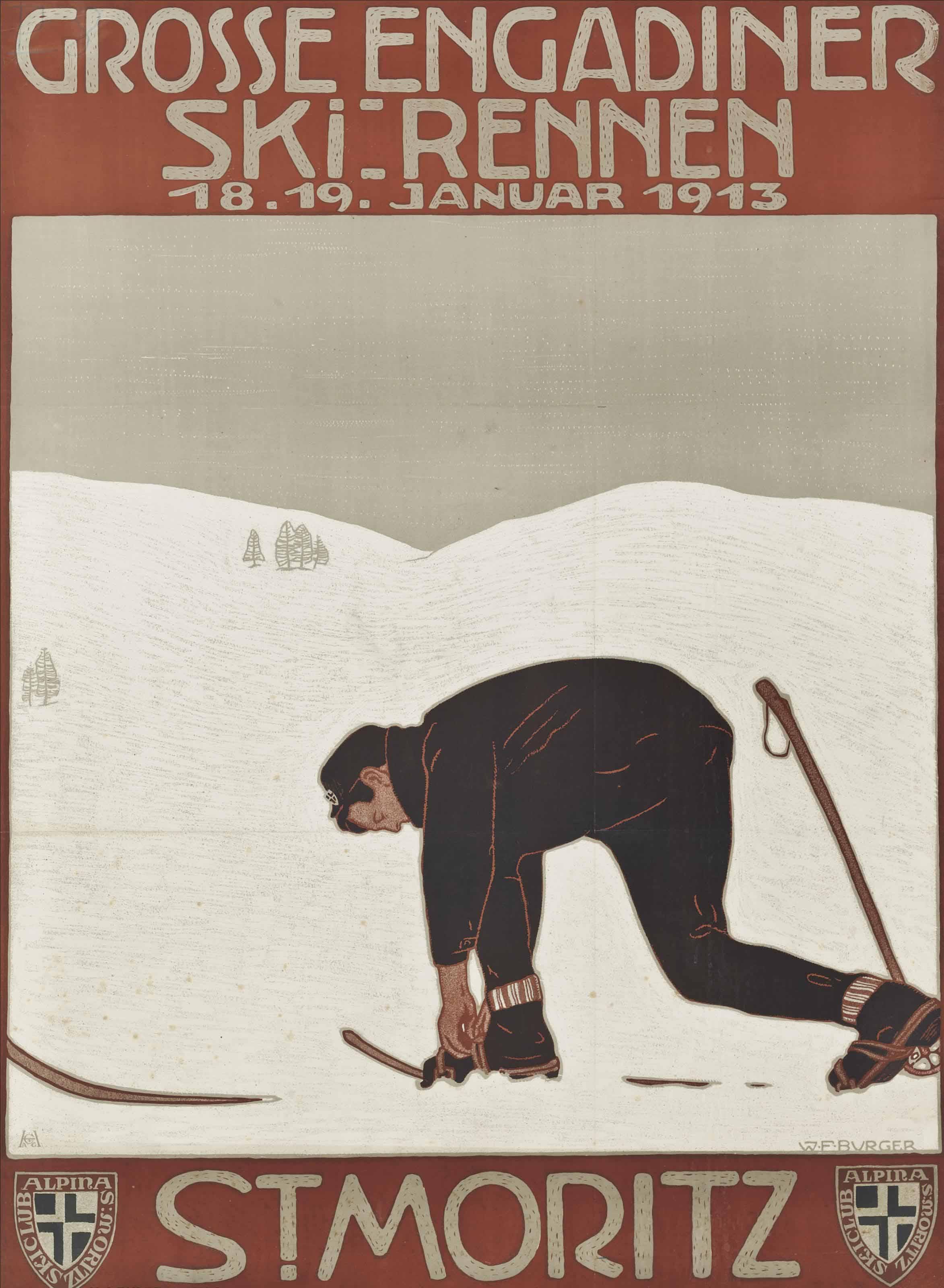 Wilhelm Friedrich Burger - St. Moritz