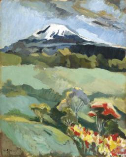 Wilhelm Gimmi - Berglandschaft Mountain Landscape