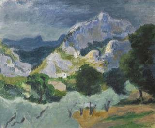 Wilhelm Gimmi - Mont-Gaussier, St-Rémy, 1936