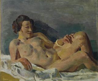 Wilhelm Gimmi - Nu couché, 1923