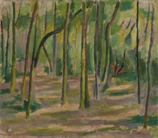 Wilhelm Gimmi - Sous-Bois, 1915