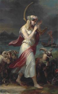 Wilhelm Hensel - Israelite Shepherdess in the Land of Goshen