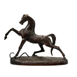 Wilhelm Hunt Diederich - Horse and Snake