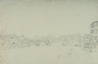 Wilhelm Jakob Huber - Ponte Emilio, Rom.