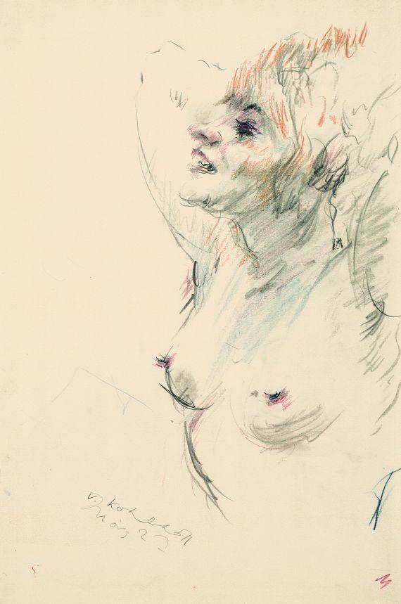 Wilhelm Kohlhoff - Mädchenhalbakt