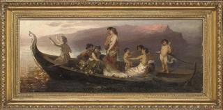 Wilhelm Kray - Eros ferrying lovers to Cythera