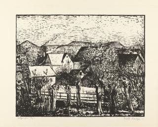 Wilhelm Laage - 2 Bll.: „Die Berge“ – „Betzingen“