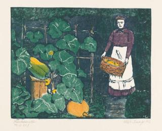 Wilhelm Laage - Kürbisernte