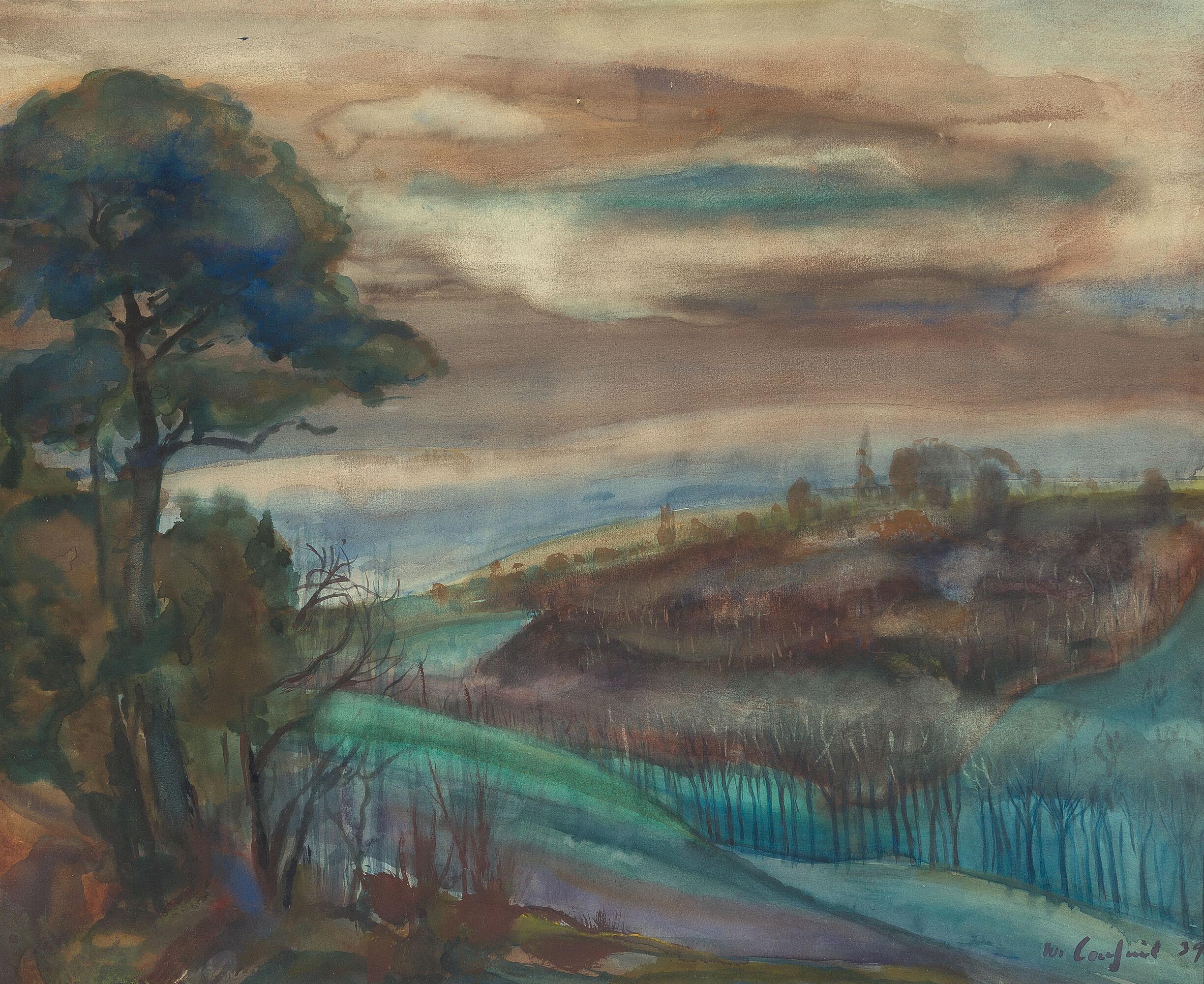 Wilhelm Lachnit - Herbstliche Landschaft.