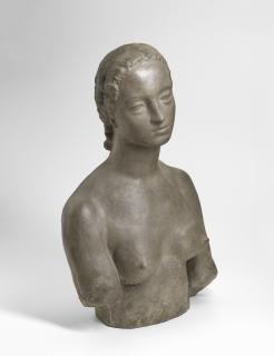 Wilhelm Lehmbruck - Frauenbüste (Büste Frau L.) (Bust Of A Woman - Frau L.)