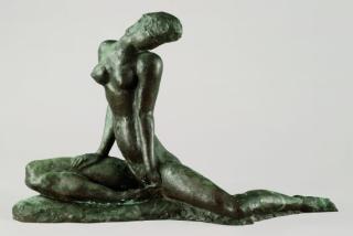 Wilhelm Lehmbruck - Sitzendes Mädchen, Statuette