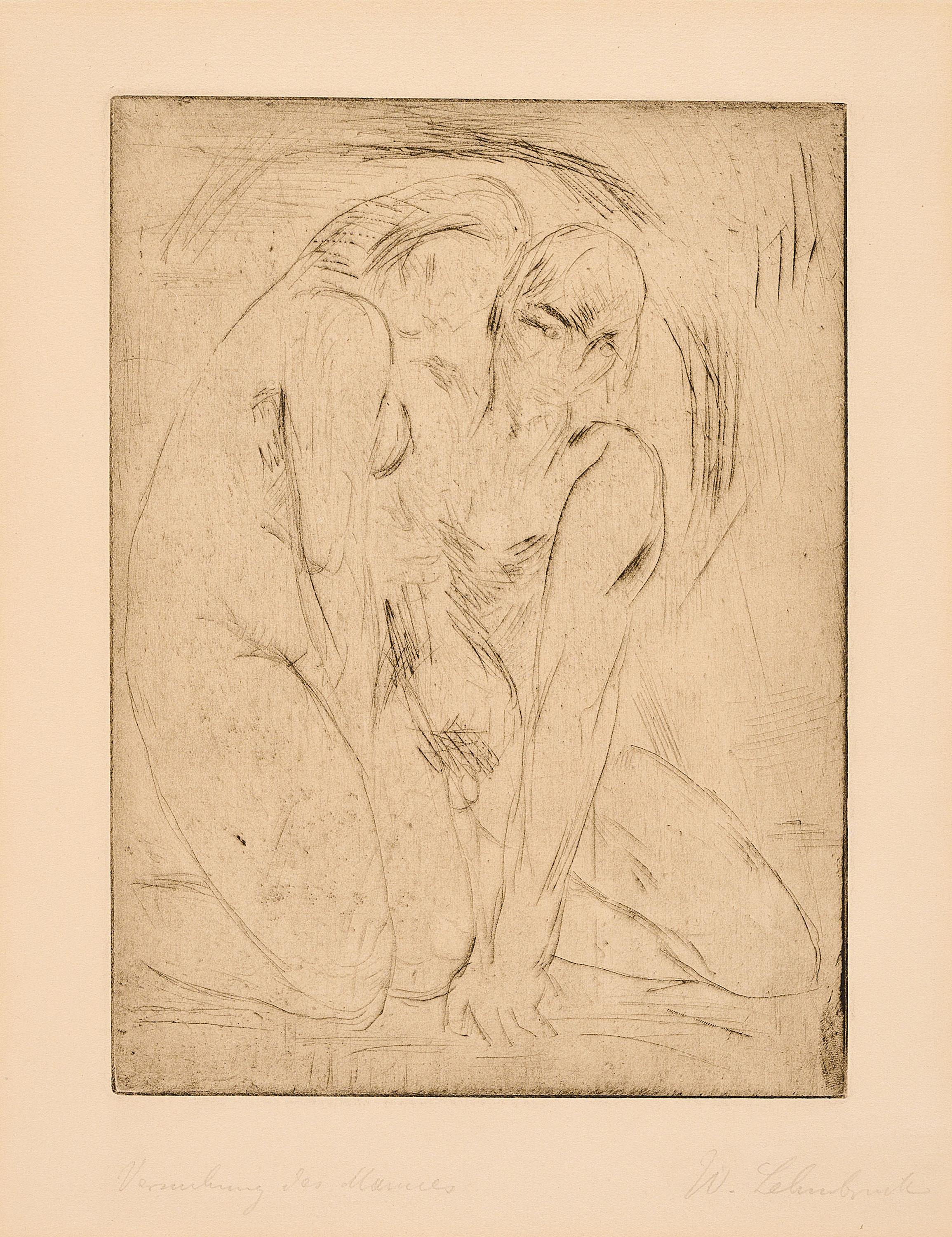 Wilhelm Lehmbruck - Versuchung.