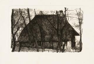 Wilhelm Leibl - 3 Bll.: Radierungen.