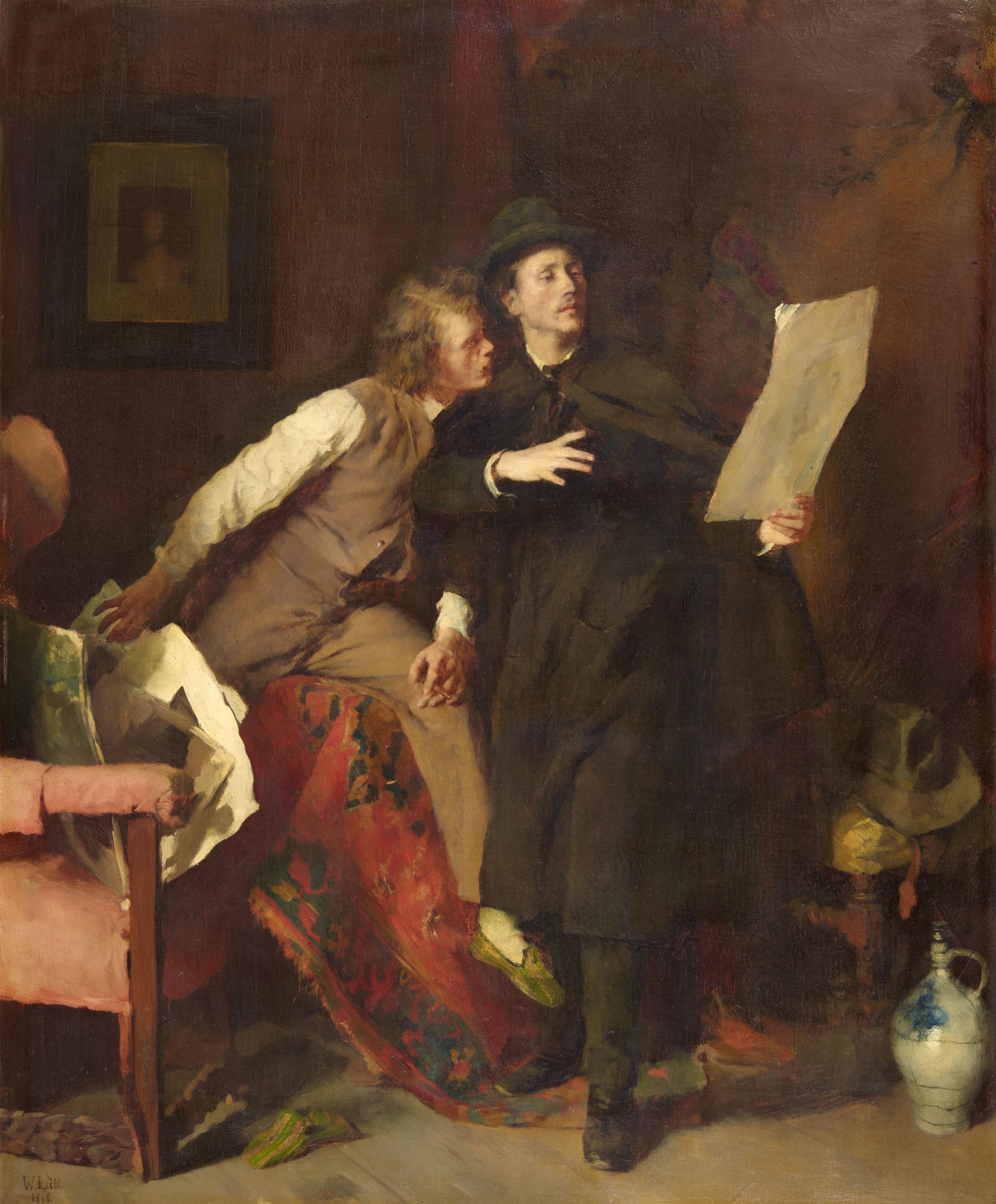 Wilhelm Leibl - Ein Kritiker