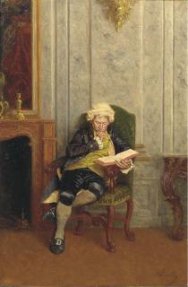 Wilhelm Löwith - Engrossed In A Book