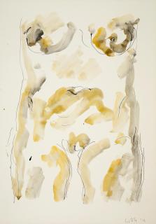 Wilhelm Loth - Ohne Titel (weiblicher Akt, Torso)