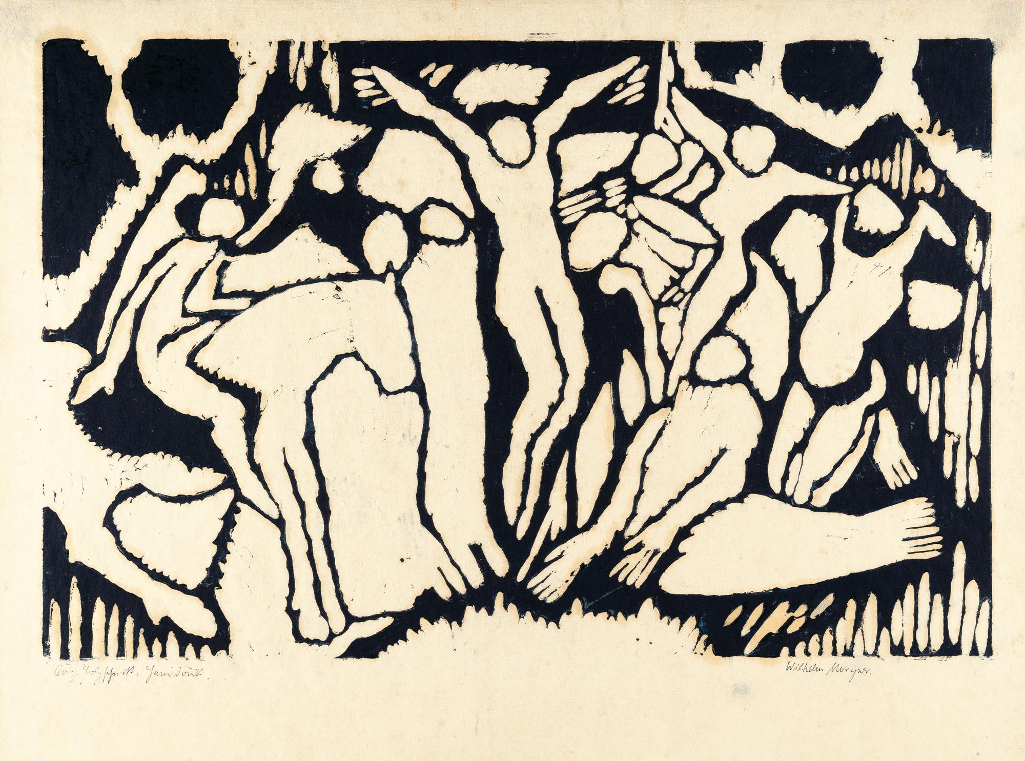 Wilhelm Morgner - Große Kreuzigung